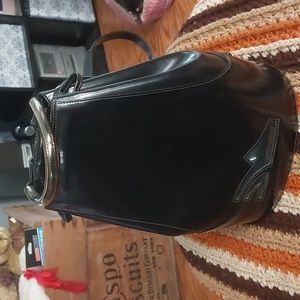 Salvatore Ferragamo Patent Leather Backpack